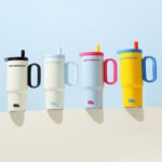 ストロー付きステンレス魔法瓶